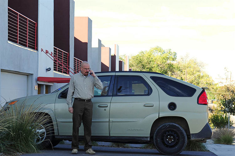 Cotx Breaking Bad, Pontiak Aztek