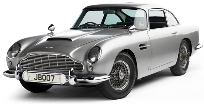 Cotxe James Bond 007, Aston Martin