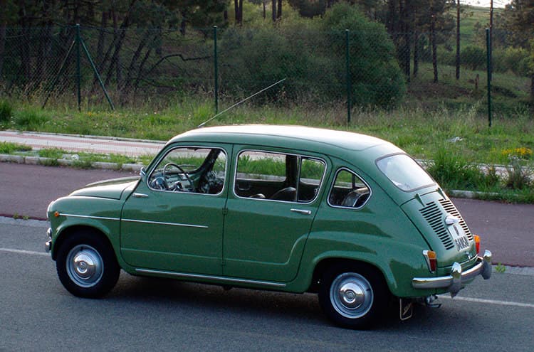 Cotxe "Cuéntame", Seat 800 1969