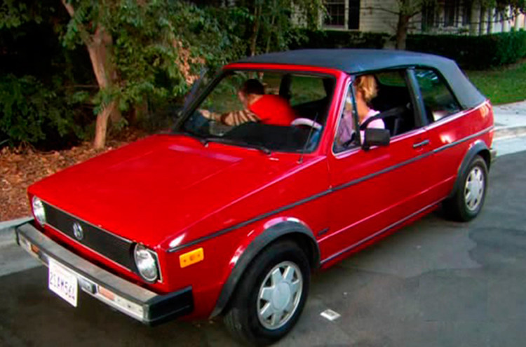 Cotxe The Bing Bang Theory, Volkswagen Golf Cabriolet