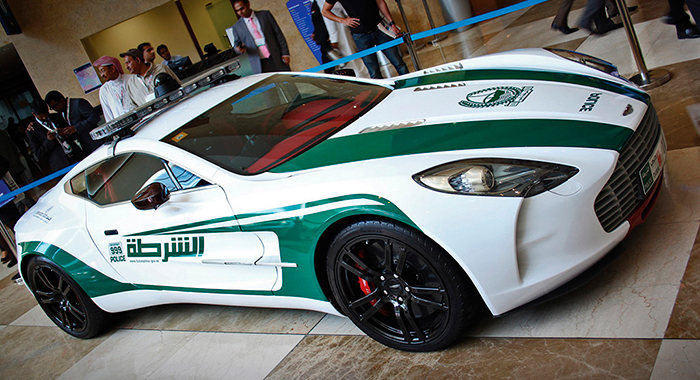 Cotxe de Policia Aston Martin One-77