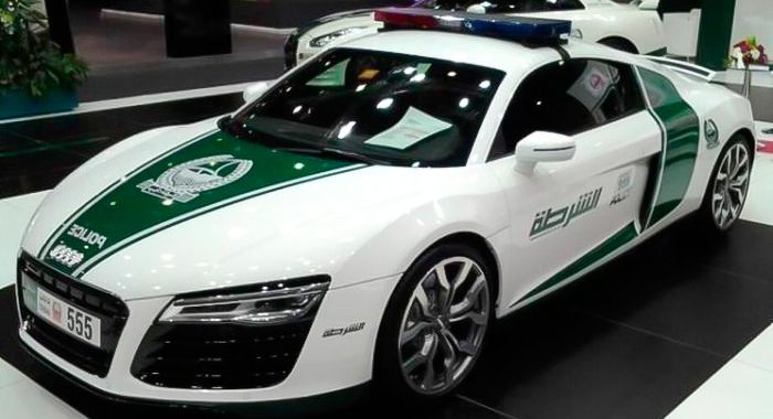 Cotxe de Policia Audi R8