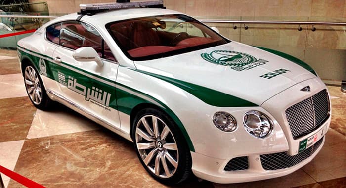 Cotxe de Policia Bentley Continental GT