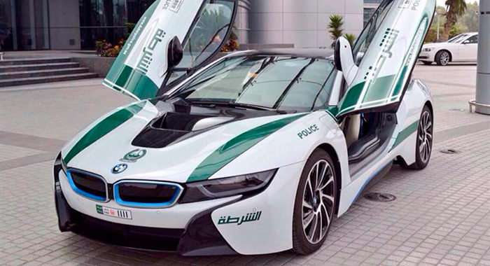 Cotxe de Policia BMW i8