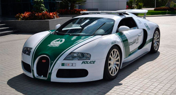 Cotxe de Policia Bugatti Veyron