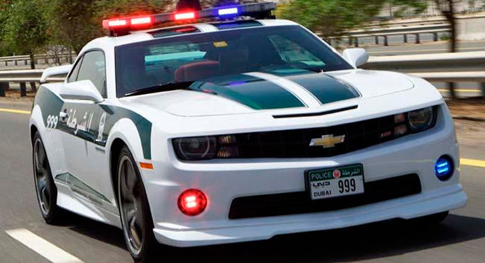 Cotxe de Policia Chevrolet Camaro SS