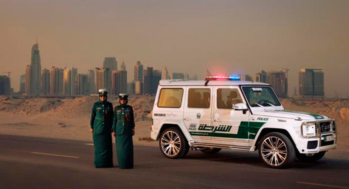 Cotxe de Policia Mercedes Benz G63 AMG