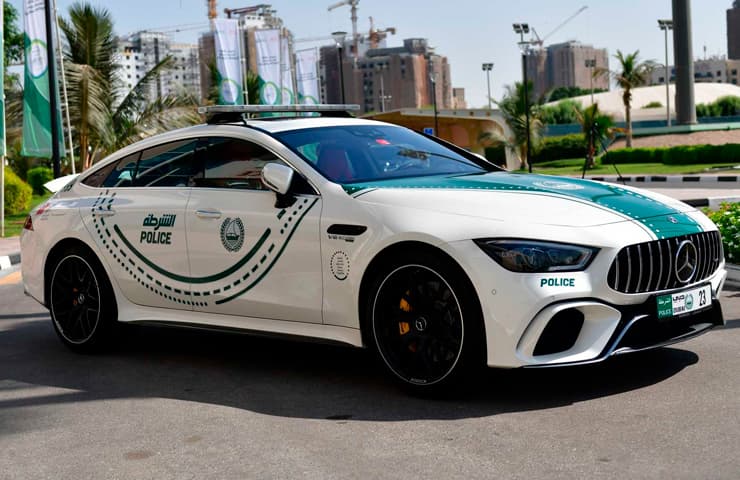 cotxe mercedes amg dubai policia